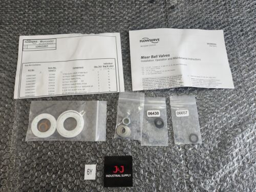 🆕️ Flowserve Ball Valve Repair Kit 10RK59RT ⚡️🇺🇸 SHIP+WARRANTY Main Image