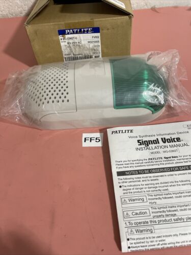 PATLITE WG-03M2T-G / WG03M2TG (NEW IN BOX) FAST SHIPPING +WARRANTY Main Image
