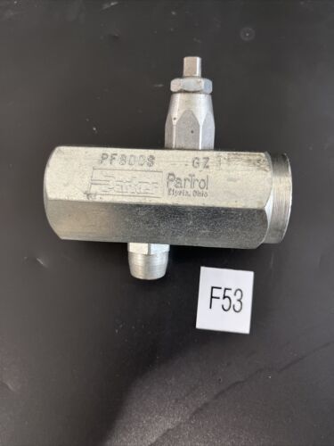 NEW No Box Parker ParTrol F800S Valve 5000 PSI + Warranty Main Image