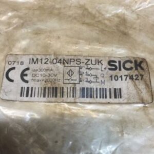 New SICK OPTIC ELECTRONIC Sensor IM12-04NPS-ZUK Warranty Fast Shipping - Image 2