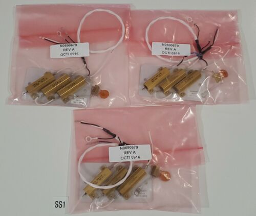 *NEW* LOT OF 3 Perkin Elmer N0690679 Resistor Assembly Rev A OCTI 0916 +Warranty Main Image