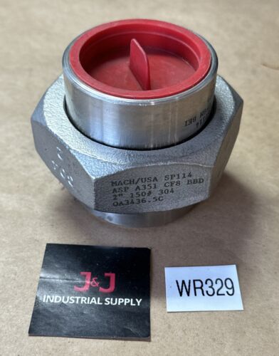 NEW- MACH/USA SP114 ASP A351 CF8 BBD 2” 150# 304/316SS OA3436.5C || WARRANTY🇺🇸 Main Image