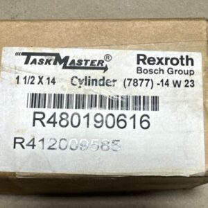 NEW SEALED Bosch Rexroth TaskMaster Pneumatic Cylinder R480190616 1.50”X14” 🇺🇸 - Image 3