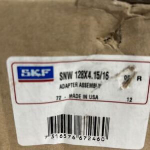 SKF SNW 128 x 4-15/16'' Adapter AssemblyNew in Sealed Box Fast Shipping+Warranty - Image 3
