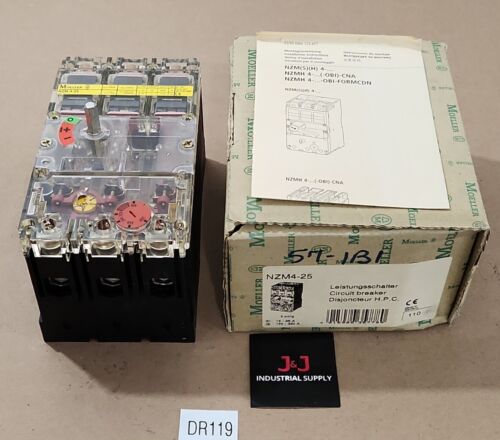 *NEW* Moeller NZM4-25 Circuit Breaker 3-polig 16-25A 160-320A + Warranty! Main Image