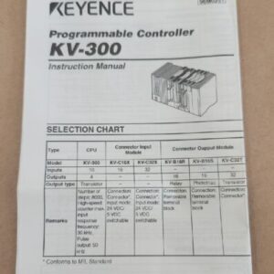 *BRAND NEW* Keyence KV-300 Programmable Controller 160mA + Warranty! - Image 10