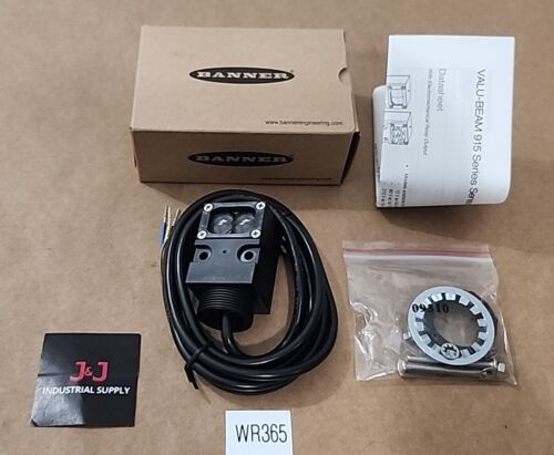 *BRAND NEW* Banner SMW915LV Valu-Beam Photoelectric Sensor 26170 + Warranty! Main Image
