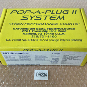 NEW IN BOX- Pop-A-Plug II Kit P2-520-N 0.520” (10) Plugs (1) Brush (1) Gauge🇺🇸 - Image 1