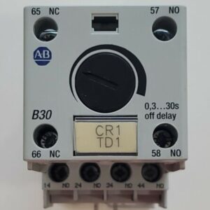 Allen-Bradley 700-CF400D* Contactor Relay w/ 100-FPT AUX Timing Relay - Image 3
