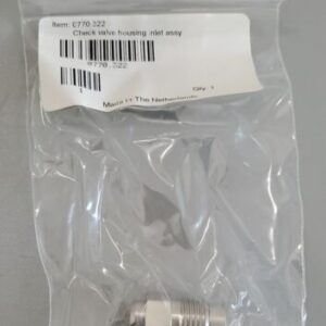 *NEW* Perkin Elmer N2991120 Check Valve Housing Inlet Assy 0770.322 + Warranty! - Image 2