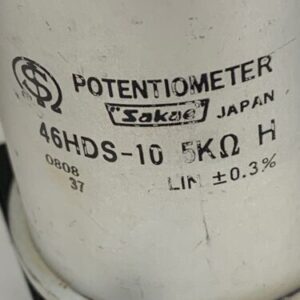 2-SAKAE POTENTIOMETER # 46HDS-10 5K RES. 10 TURNS*USED* FAST SHIPPING! - Image 5