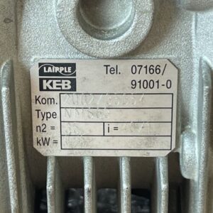 PREOWNED- Laipple KEB 2002/35354 NMS63 40:1 Ratio 0.75kW || Warranty 🇺🇸 - Image 2
