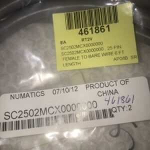 * NEW NUMATICS SC2502MCX0000000 FEMALE TO BARE WIRE 6 FT LENGTH # - Image 2