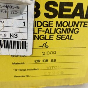 Chesterton 123 Seal Cartridge Mounted Self-aligning Single Seal P/N 123-16-57260 - Image 2