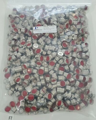 *NEW* LOT OF 1000 Perkin Elmer N9304178 0.050" Thick (1.3mm) 18mm Magnetic Cap Main Image