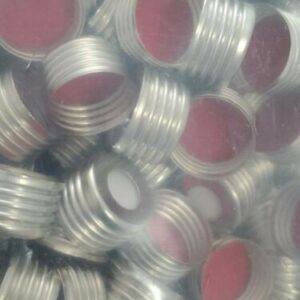 *NEW* LOT OF 1000 Perkin Elmer N9304178 0.050" Thick (1.3mm) 18mm Magnetic Cap - Image 4