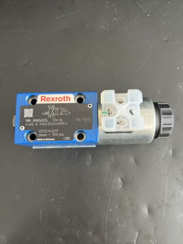 NEW Rexroth R978017748 Valve 4WE6Y62/EG24N9K4/62 Solenoid Valve + Warranty Main Image