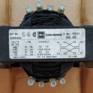 *NEW* Cutler-Hammer C0200A2G MTA Tranformer .200KVA 230/460 1F2191 + Warranty! - Image 4