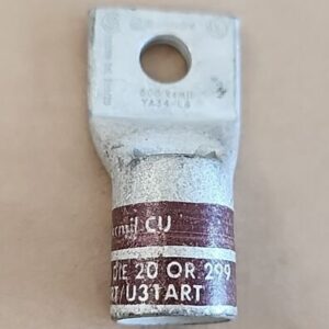 *NEW* [11] Burndy YA34-L6 Connector 500 Kcmil CU Brown Die 20/299 + Warranty! - Image 7