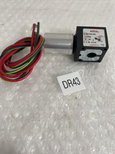 ASCO WT8551A001MS 30-150PSI 30-150PSI 6.9W 1/4" PNEUMATIC SOLENOID FAST SHIPPING Main Image