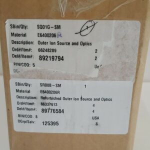 *PARTS/REPAIR* Perkin Elmer E6400206 Outer Ion Source and Optics E6400206R - Image 12