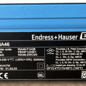 NEW IN BOX- Endress+Hauser RIA46 Field Meter and Controller RIA46-F1A2B 🇺🇸SHIP - Image 9