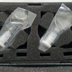 *NEW* LOT OF 2 Perkin Elmer L1181301 2mm Cylindrical Infrasil Cell w/ Stopper - Image 4