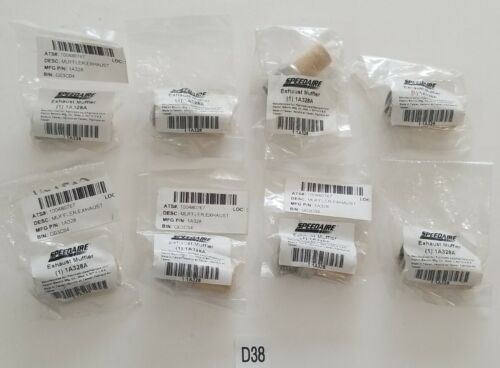 *BRAND NEW IN SEALED BAGS* LOT OF 8 Speedaire 1A328A Pneumatic Exhaust Muffler Main Image