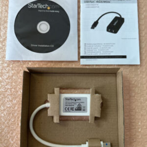 NEW- StarTech.com USB 3.0 to Gigabit Ethernet Adapter NIC w/ USB Port | FASTSHIP - Image 4