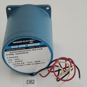 *PREOWNED* Warner Electric TS50G20 Slo-Syn Synchronous Motor 1 Phase + Warranty! - Image 1