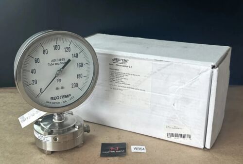 NEW- REOTEMP PR60S1A2P20-D-T 6” 304SS Bayonet Case 316SS Tube & Socket 1/2”NPT Main Image