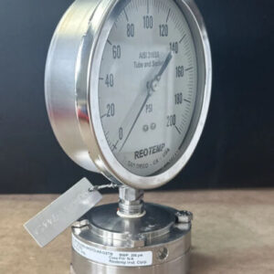 NEW- REOTEMP PR60S1A2P20-D-T 6” 304SS Bayonet Case 316SS Tube & Socket 1/2”NPT - Image 4