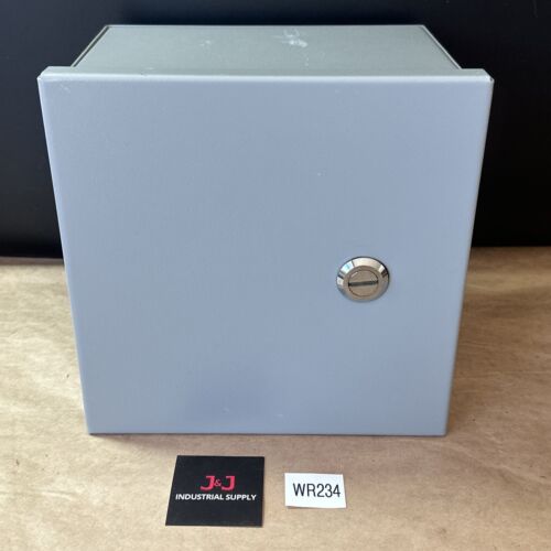BRAND NEW- Wiegmann N1C080806 8" x 8" x 6" Wall Mounted Metallic Enclosure 🇺🇸 Main Image