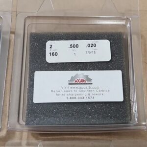 *PREOWNED* [4] Southern Carbide Solid Carbide Saw 2" OD .5" ID .020"W 160 #Teeth - Image 4
