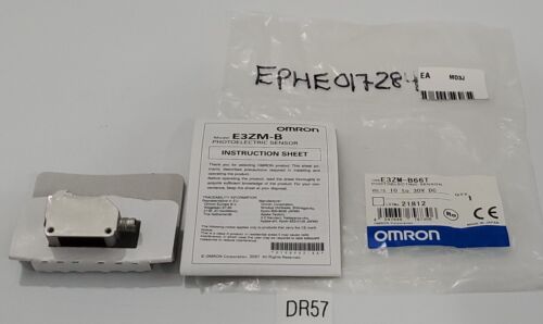 *NEW IN BAG* Omron E3ZM-B66T Photoelectric Sensor 21812 10-30Vdc + Warranty! Main Image