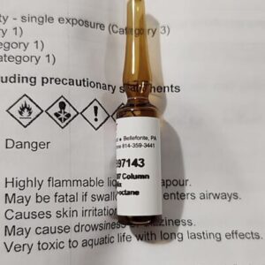 *NEW* Sigma-Aldrich Supelco 48889 ASTM D2887/D5307 Column Resolution Test Mix 1% - Image 4