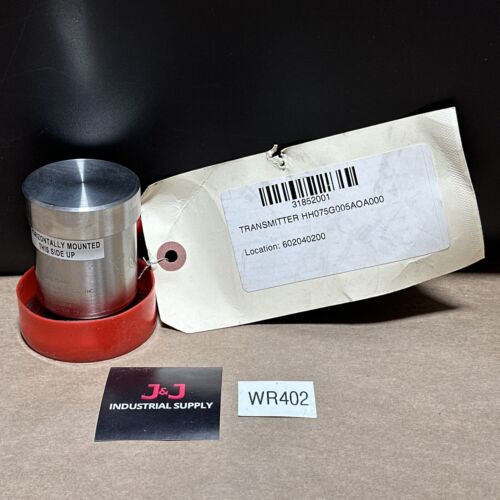 NEW Anderson HH Compact Sanitary Pressure Transmitter HH075G005AOA000 + WARRANTY Main Image