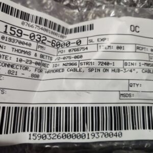 Thomas & Betts 2-075-060 Armored Cable Connector 3/4" ⚡️🇺🇸 SHIP+WARRANTY - Image 5