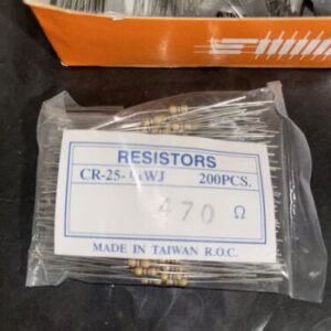CSI CR-25-B Carbon Film 1/4 Watt Resistors 5 Boxes W/ 1000 Pcs. In Each - Image 5