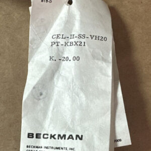 NEW IN BOX- Beckman Conductivity Cell CEL-II-SS-VH20-PT-KBX21 || FAST SHIPPED - Image 2