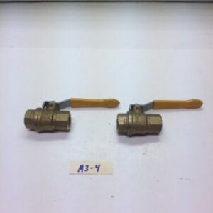 Rub Ball Valve 1/2" Bronze 600 CWP PN40 DN15 (qty2) *Fast Shipping* Warranty!! - Image 1