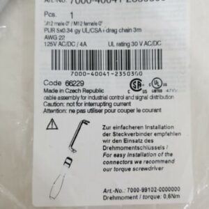 *NEW IN BAG* MURR ELEKTRONIK 7000-40041-2350300 INDUSTRIAL CONTROL - Image 2