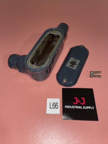 *NEW* ROBROY CONDULET RIGID TYPE: LR 1/2" W/COVER || FAST SHIPPED 🇺🇸 WARRANTY! Main Image