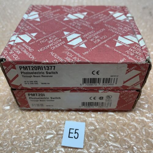 FACTORY NEW- Carlo Gavazzi Emitter/Receiver Through Beam Photoelectric Sensors Main Image