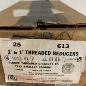 Thomas & Betts 2" Male to 1” Female Threaded Reducer No. 613 (25 Qty.) - Image 7