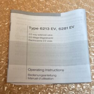 FACTORY NEW- Burkert 6281EV A13 0EPDM MS Solenoid Valve 2/2-Way 2-16BAR FASTSHIP - Image 12