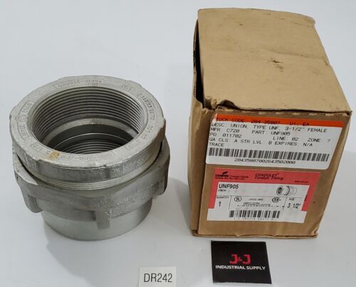 *NEW* Crouse-Hinds UNF905 UNF Conduit Union 3-1/2" Feraloy Iron + Warranty! Main Image