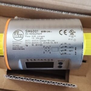 *BRAND NEW* Ifm Efector SMR12GGXFRKG/US-100 Flow Meter SM6100 + Warranty! - Image 6