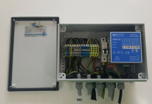 *PREOWNED* RITTAL TERMINAL BOX KL1531 + CAMTEC HSW120 POWER SUPPLY & SIEMENS Main Image