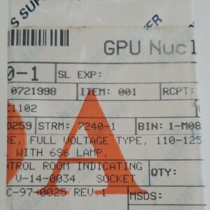 *NEW* General Electric CR103C1102 Square Indicating Light 125V Max + Warranty! - Image 8